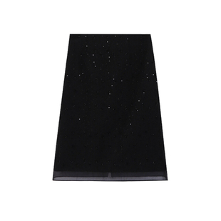 爱西里冬季新款法式重工高级感钉珠雪纺下摆设计百搭高腰半身裙女