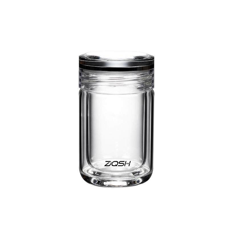 ZQSH水晶玻璃盖高硼硅玻璃杯