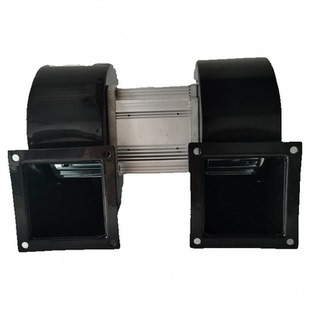 370W双头低噪音离心式小型双筒口吹抽吸尘工业鼓风机220V380V强力