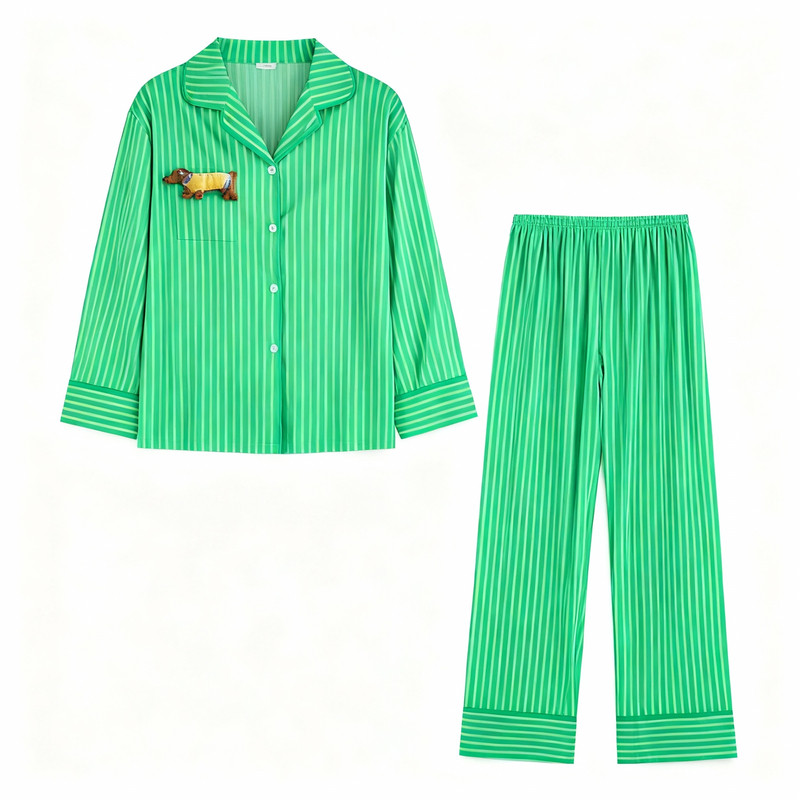 猫人高级感天丝棉睡衣套装