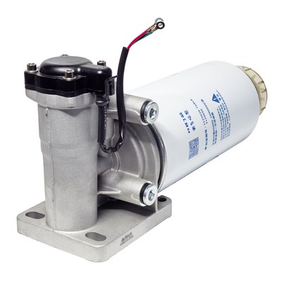 FS20090柴油滤电子泵适配天龙雷诺货车电动泵油水分离器T68L0总成