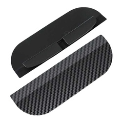 汽车后视镜雨眉卡扣式挡雨板防尘