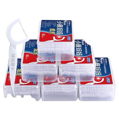 小鹿妈妈牙线棒家庭装50支×4盒