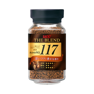 ucc117黑咖啡罐装90克