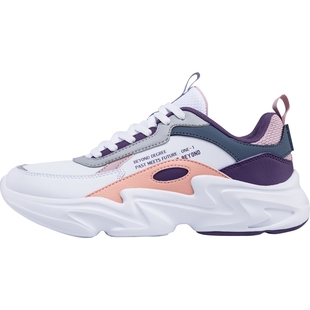 361女鞋运动鞋女冬季新款加绒保暖跑步鞋361度官方正品休闲老爹鞋