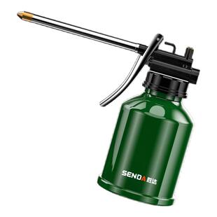 胜达机油壶高压硬管软管长嘴润滑机油注射机手动加油机用注油器家