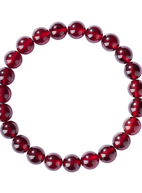 【官方正品】纯天然石榴石手串