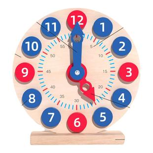 幼儿童数字时钟小学生学习专用智力认识钟表认知时间益智教具玩具