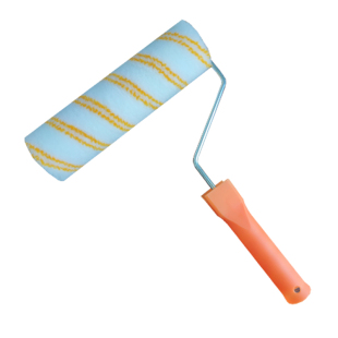 9寸滚筒刷热熔短中细长毛无死角滚筒 油漆乳胶漆胶水涂料滚筒刷子