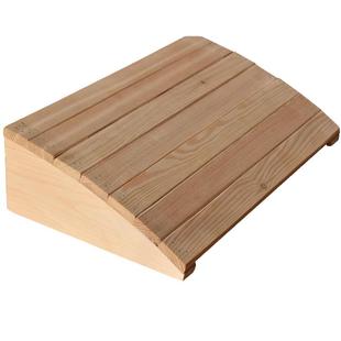 斜坡淋浴踏板实木路沿坡办公室脚踏板洗衣垫高放脚台阶踏步踩脚凳