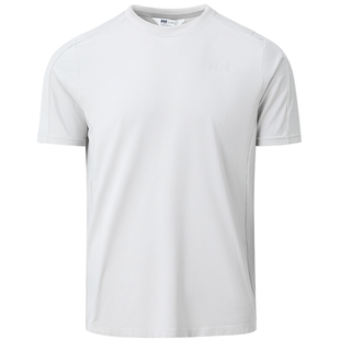 HELLY HANSEN/HH 25夏新男女款户外跑步运动弹力提花环保短袖T恤