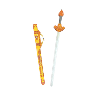 戏曲戏剧京剧舞台演出道具木制宝剑霸王别姬女双剑武旦刀马旦女剑