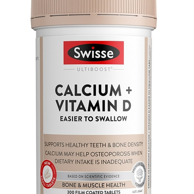 swisse娘娘钙迷你片全家补钙优选