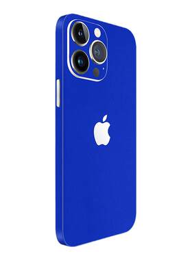 苹果17Promax手机改色后膜适用iPhone14背膜15贴纸13背贴12全包边16彩膜