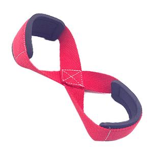 8字八字助力带健身护腕男深蹲硬拉防滑训练手套握力带力量举借力