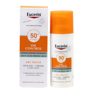 德国Eucerin优色林防晒霜面部控油清爽哑光防晒乳液霜50mlspf50