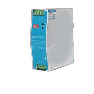 明伟edr/ndr导轨式开关电源120w直流24vdr-75/150/240/5a12v控制