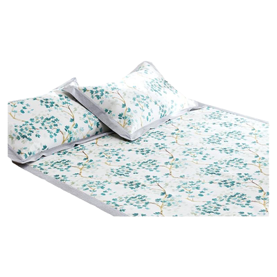 馨亭花卉冰丝凉席1.5米