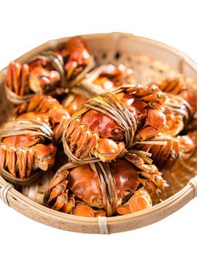 蟹小姐陈酿花雕熟醉蟹即食大闸蟹