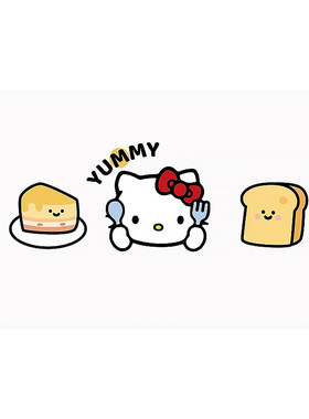 哈喽kitty厨房防油贴纸灶台防水