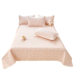 高端大气上档次床盖纯棉全棉2025新款四季通用榻榻米专用防滑床单