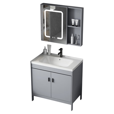 落地式洗手盆柜蜂窝铝浴室柜组合