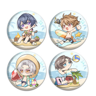 未定事件簿夏彦陆景左然莫亦和徽章同人周边吧唧谷子挂件胸章定制