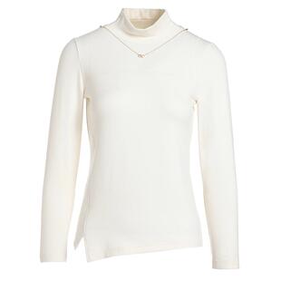 乔万尼商场同款高领打底衫亲肤软糯保暖修身针织衫高级感EI4C525