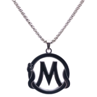 科比纪念曼巴学院项链吊坠湖人原创致敬kobe黑曼巴精神篮球迷礼物