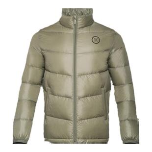 李宁羽绒服男短款冬季韦德系列新款国潮白鹅绒运动服AYMR127