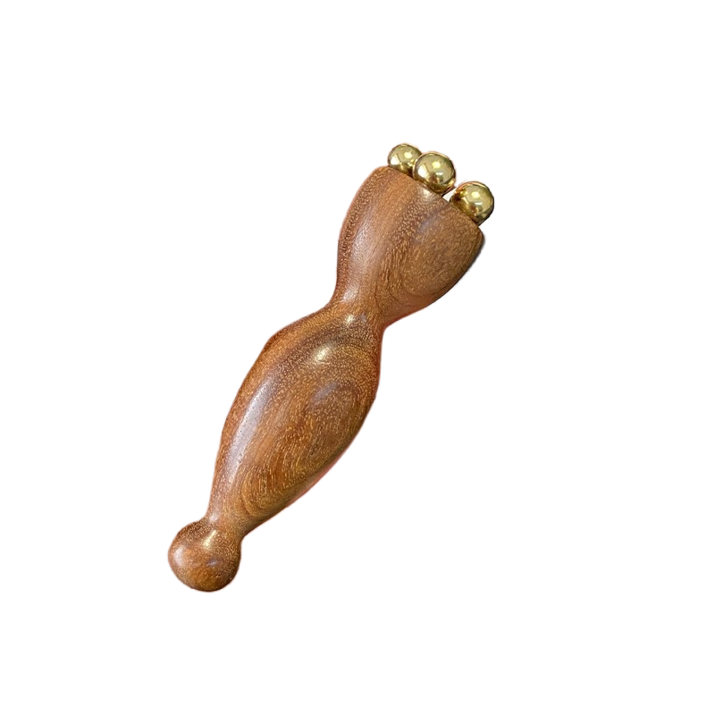 小莲蓬眼部按摩器面部脸部金丝檀