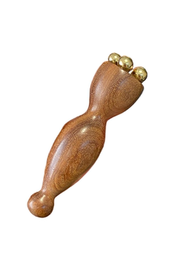 小莲蓬眼部按摩器面部脸部金丝檀