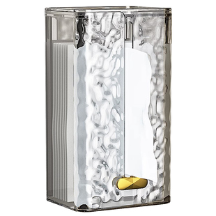 纸巾盒家用壁挂式洗脸巾收纳盒卫生间厕所一次性面巾纸倒挂抽纸盒