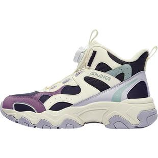 安踏儿童女童休闲鞋二棉鞋加绒加厚保暖运动鞋童鞋冬季大童棉靴子