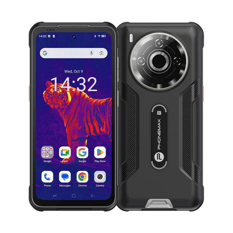 PHONEMAX P20Pro三防智能手机热成像拍照户外防水户外手机5G全网