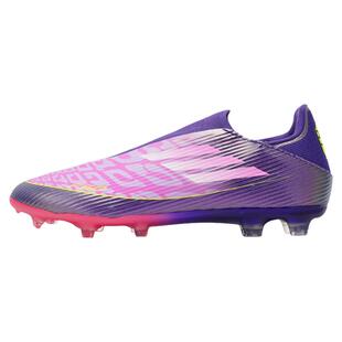 皇贝正品阿迪达斯F50低帮无鞋带中端FG/MG混钉天然草训练足球鞋男