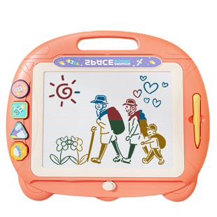 儿童画板家用婴幼儿磁性力可消除的擦写字板1岁宝宝2涂鸦画画玩具