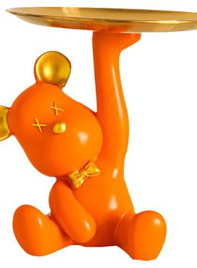 乔迁新居轻奢高档暴力熊摆件