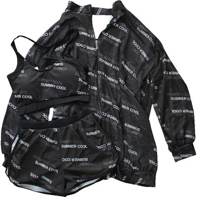 韩国温泉运动泳装长袖罩衫女