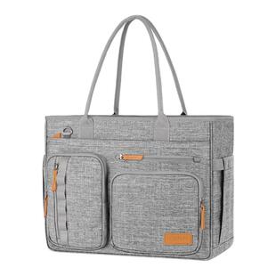 mosiso大容量手提肩带电脑包通勤上学旅行15.6寸带USB接口多功能