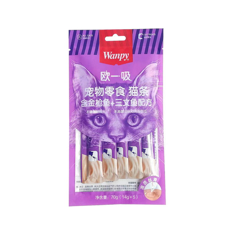 Wanpy/顽皮营养猫条零食欧一吸