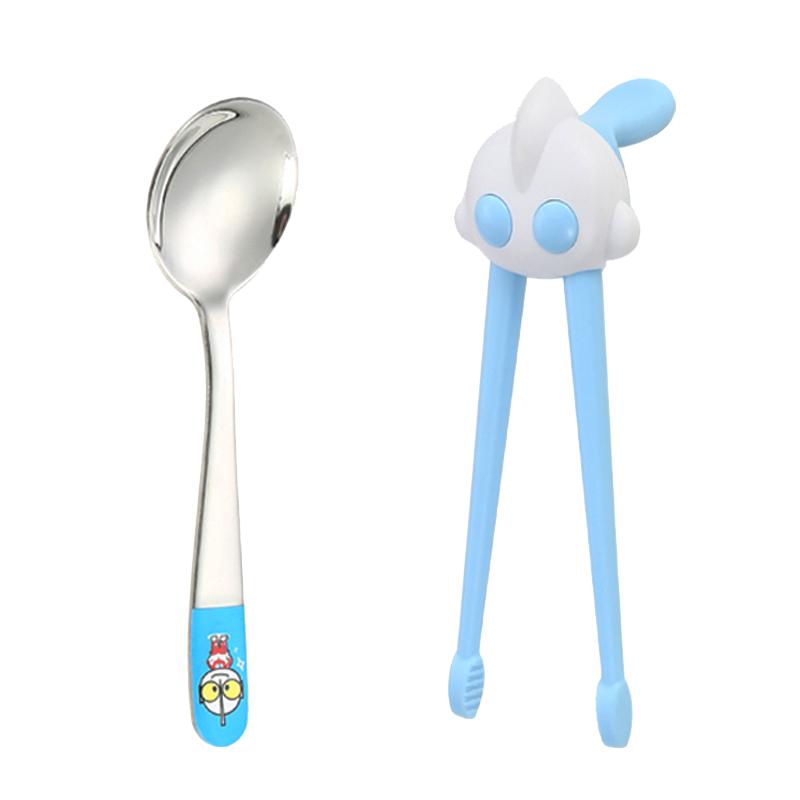 儿童辅食餐具虎口训练筷幼儿勺子