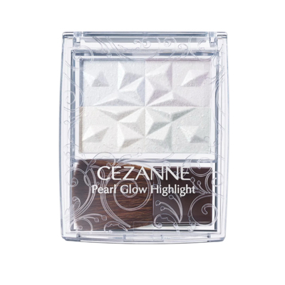 日本CEZANNE倩诗丽 限定偏光微光珍珠立体修容高光盘SP3冷色暖色