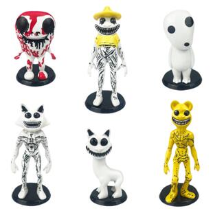 畸形动物园手办的玩具模型2菊花枪管理员积木周边娃zoonomaly狐狸