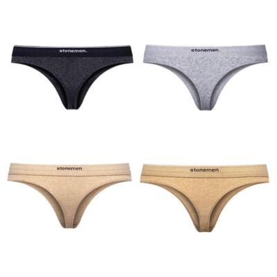 stonemen内裤女性感丁字裤纯棉