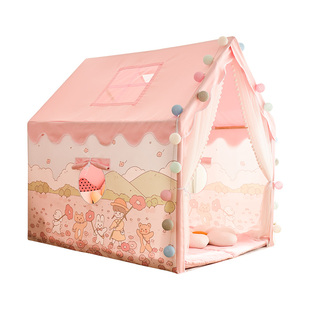 哎哟宝贝儿童帐篷室内家用游戏屋女孩公主房宝宝城堡小房子玩具屋