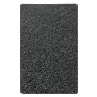 地毯高级感黑灰色极简风客厅办公室电竞房地垫男生卧室黑色地毯