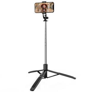 【超长伸缩】靓点拍2025新款防抖自拍杆三脚架落地神器手机支架拍照直播专用手持通用多功能蓝牙360度旋转