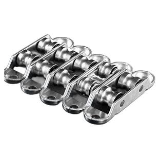 塑钢门窗滑轮轨道双槽轮滑老式门窗推拉窗可调滚轮窗户配件通用型