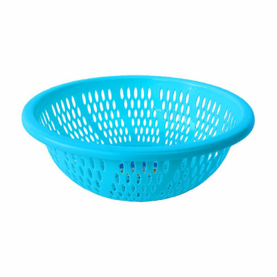 幼儿园玩具教具圆形沥水收纳篮